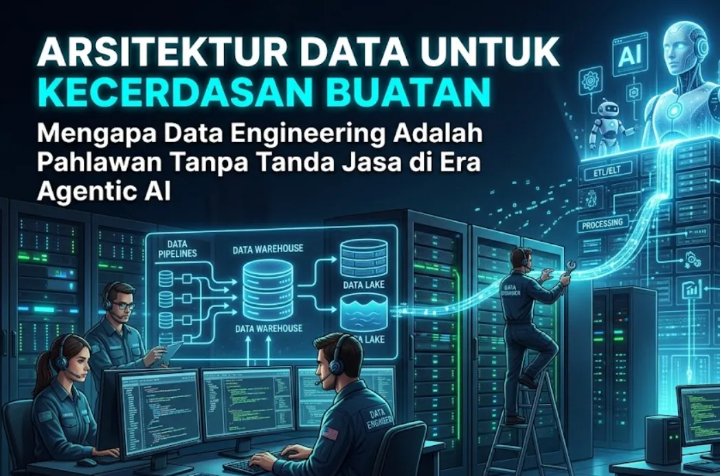 Arsitektur Data untuk Kecerdasan Buatan: Mengapa Data Engineering Adalah Pahlawan Tanpa Tanda Jasa di Era Agentic AI