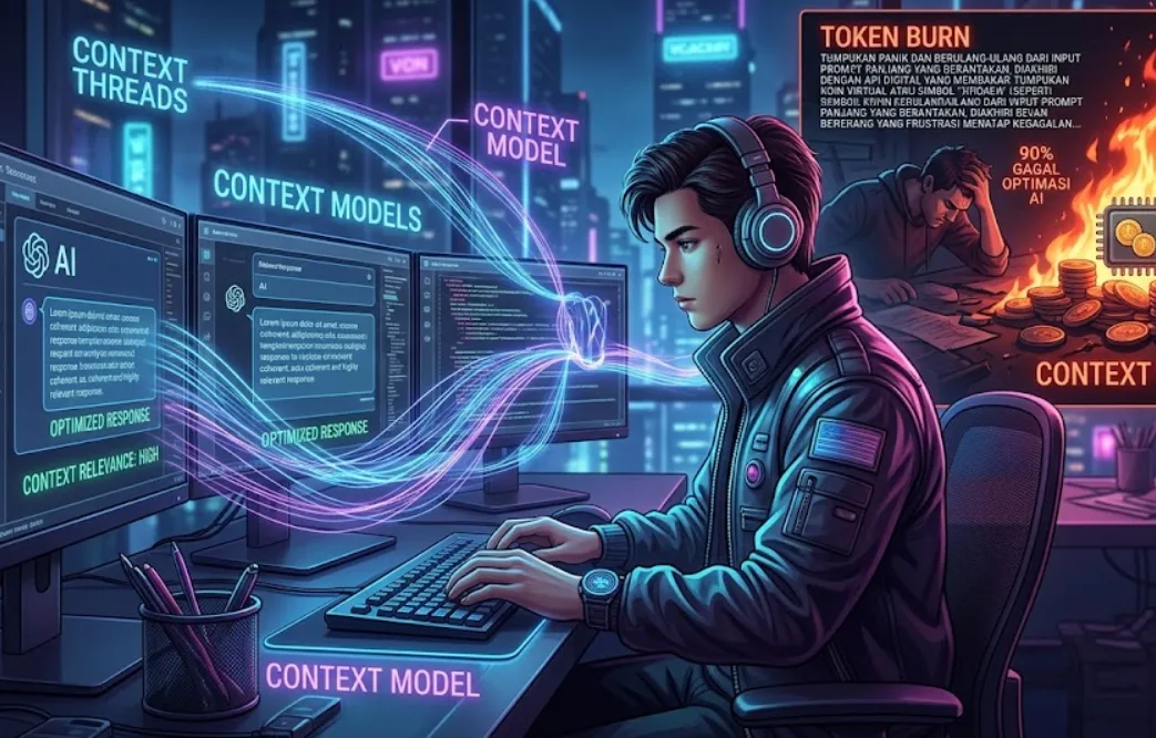 Vibe Coding, Seni Mengelola Konteks: Mengapa 90% Orang Gagal Optimasi AI dan Malah "Bakar Token" Sia-sia